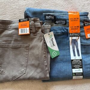 Buffalo (David Bitton) lot of two stretch jeans *new*